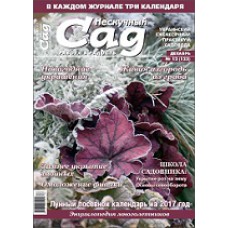  Журнал «Нескучный сад». Декабрь 2016